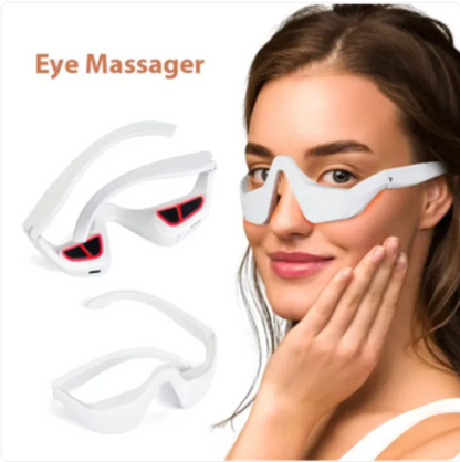 Masajeador de Ojos LED Pro – Reduce Ojeras y Bolsas en 10 Minutos